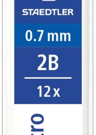 C/12 TUBOS MINAS 0,7MM 2B MARS MICRO CARBON STAEDTLER
