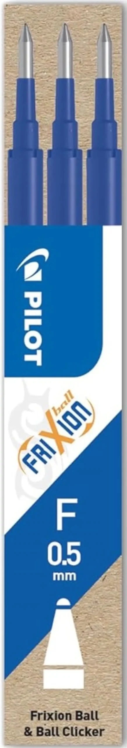 C/12 ESTUCHES 3 RECAMBIOS BOLIGRAFO FRIXION AZUL 0,7MM