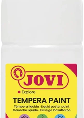 BOTE TEMPERA LIQUIDA JOVI 500ML BLANCO