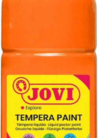 BOTE TEMPERA LIQUIDA JOVI 500ML NARANJA