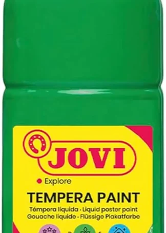BOTE TEMPERA LIQUIDA JOVI 500ML VERDE MEDIO
