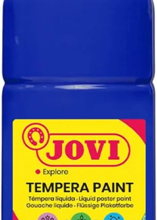 BOTE TEMPERA LIQUIDA JOVI 500ML AZUL ULTRAMAR