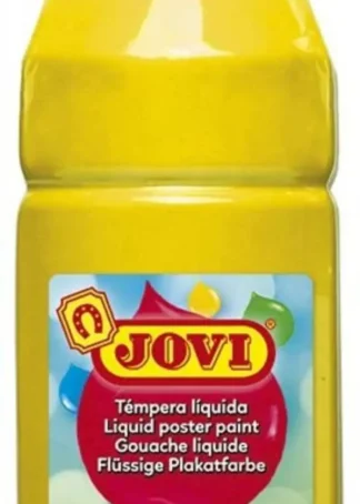 BOTE TEMPERA LIQUIDA JOVI 1000ML AMARILLO