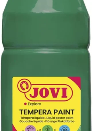 BOTE TEMPERA LIQUIDA JOVI 1000ML VERDE OSCURO