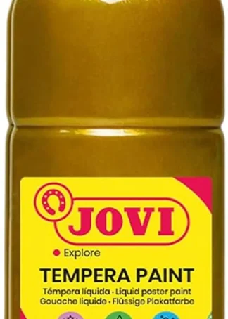 BOTE TEMPERA LIQUIDA JOVI 500ML ORO