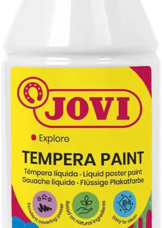BOTE TEMPERA LIQUIDA JOVI 250ML BLANCO