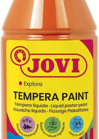 BOTE TEMPERA LIQUIDA JOVI 250ML NARANJA
