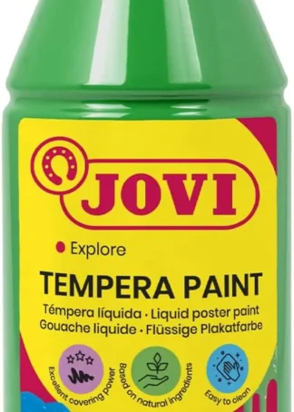 BOTE TEMPERA LIQUIDA JOVI 250ML VERDE MEDIO