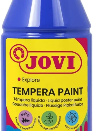 BOTE TEMPERA LIQUIDA JOVI 250ML AZUL ULTAMAR