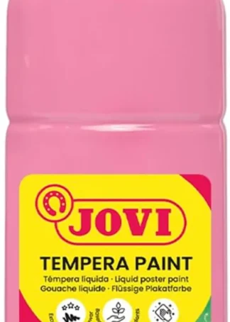 BOTE TEMPERA LIQUIDA JOVI 500ML ROSA