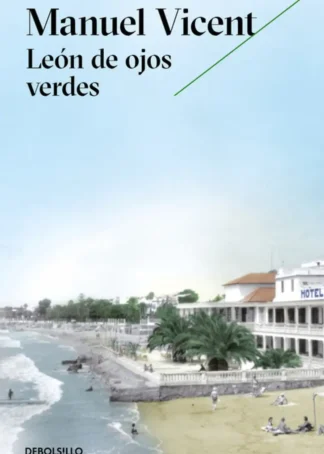 León de ojos verdes