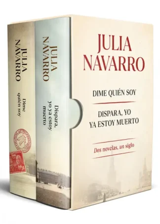 ESTUCHE JULIA NAVARRO (CONTIENE: DIME QUIÉN SOY # DISPARA, YO YA ESTOY MUERTO)