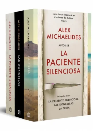 Pack Alex Michaelides (contiene: La paciente silenciosa / La furia / Las Doncellas)