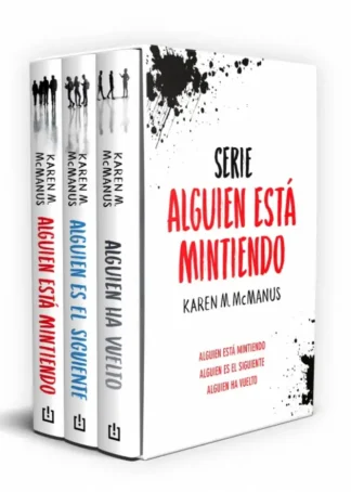 Estuche alguien está mintiendo (contiene: Alguien está mintiendo / Alguien es el siguiente / Alguien ha vuelto)