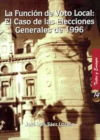 LA FUNCION DEL VOTO LOCAL ELECC 1996 C-2