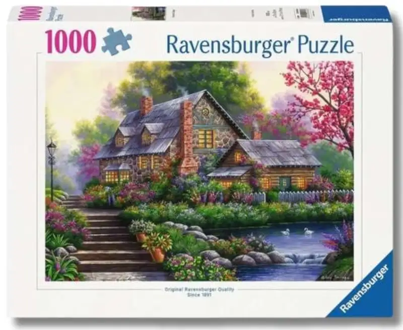 PUZZLE 2D 1000 PIEZAS CASA EN LA NATURALEZA RAVENSBURGER