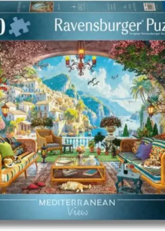 PUZZLE 2D 1000 PIEZAS TERRAZA MEDITERRANEA RAVENSBURGER