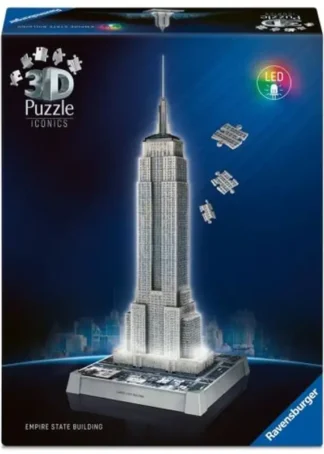 PUZZLE 3D EMPIRE STATE BUILDING MONUMENTOS ICONICS