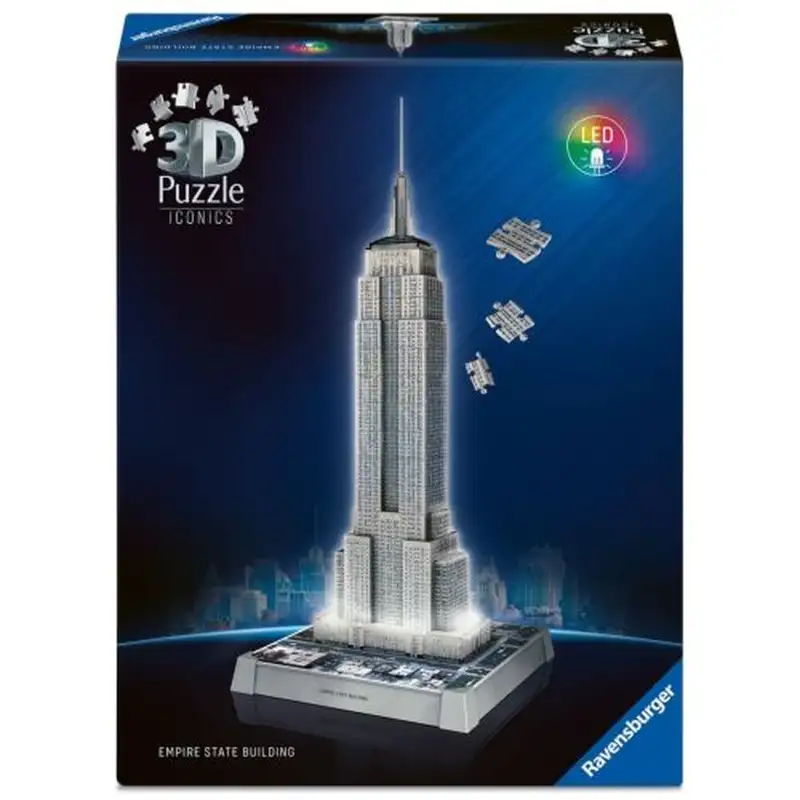 PUZZLE 3D EMPIRE STATE BUILDING MONUMENTOS ICONICS