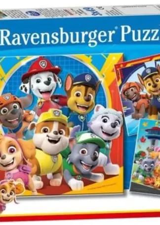 PUZZLE 2D 3X49 PIEZAS PAW PATROL RAVENSBURGER