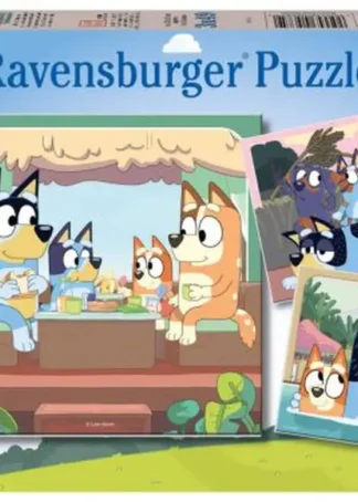 PUZZLE 2D 3X49 PIEZAS DISNEY BLUEY RAVENSBURGER