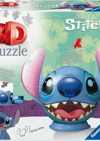 PUZZLE 3D STITCH CON OREJAS RAVENSBURGER