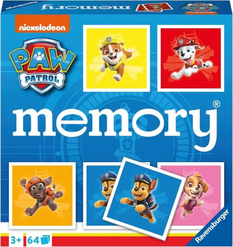 JUEGO DE MESA MEMORY PAW PATROL RAVENSBURGER