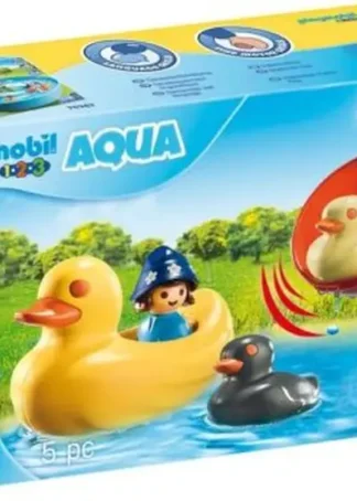 1 2 3 FAMILIA DE PATOS DE PLAYMOBIL