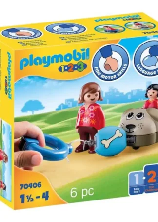 1 2 3 MI PERRO PLAYMOBIL