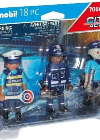 SET DE FIGURAS POLICIA PLAYMOBIL