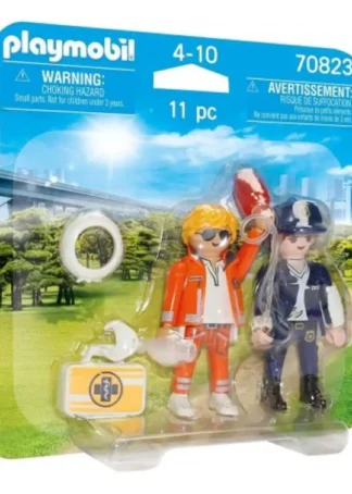 DUO PACK DOCTOR Y POLICIA PLAYMOBIL