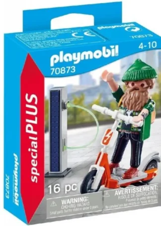 HIPSTER CON E-SCOOTER PLAYMOBIL