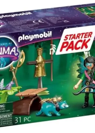 KNIGHT FAIRY CON MAPACHE STARTER PACK PLAYMOBIL