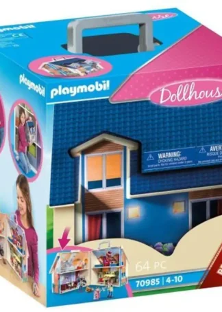 CASA DE MUÑECAS EN MALETIN PLAYMOBIL