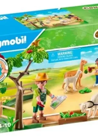 PASEO CON ALPACA PLAYMOBIL