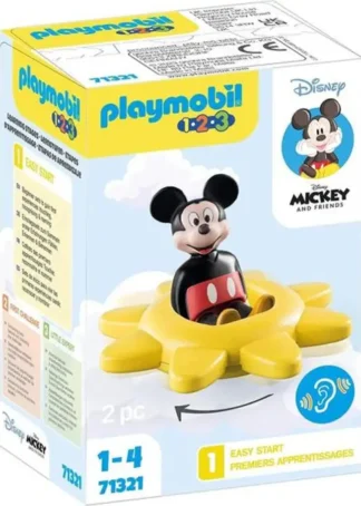 MICKEY SOL GIRATORIO PLAYMOBIL 1 2 3 &DISNEY