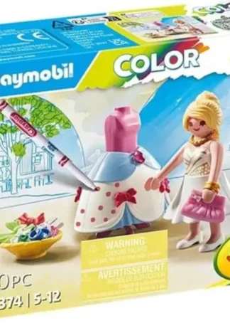 DISEÑADORA DE MODA PLAYMOBIL COLOR