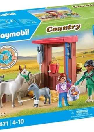 VETERINARIA DE GRANJA PLAYMOBIL