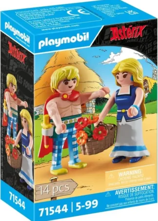 ASTERIX TRAGICOMIX Y FALBALA PLAYMOBIL
