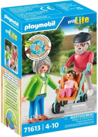 ABUELOS CON BEBE PLAYMOBIL