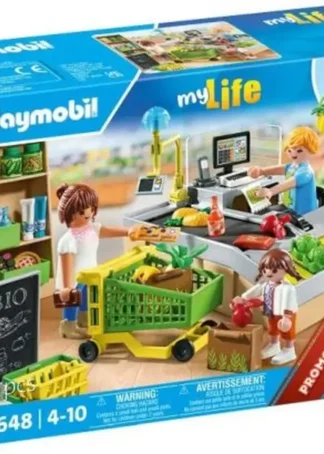 SUPERMERCADO ECOLOGICO PLAYMOBIL JUNIOR