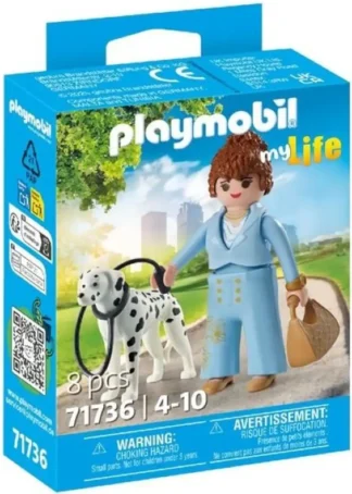MANAGER CON DALMATA PLAYMOBIL