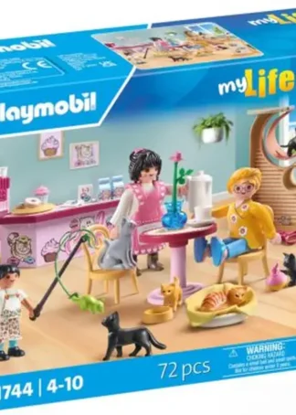 CAFETERIA PARA GATOS PLAYMOBIL