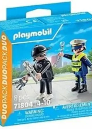 POLICIA Y LADRON PLAYMOBIL