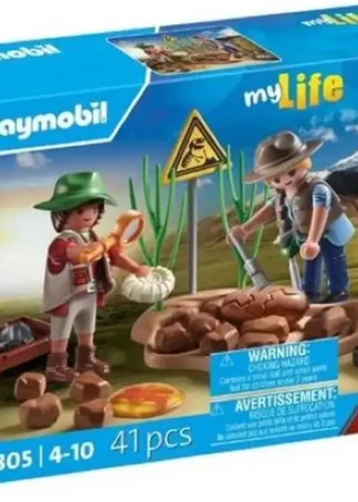 EXCAVACION PALEONTOLOGICA PLAYMOBIL