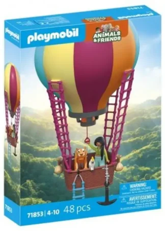 VIAJE EN GLOBO PLAYMOBIL