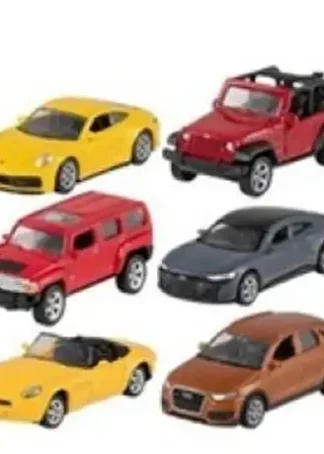 PACK 24 COCHES METALICOS SURTIDOS