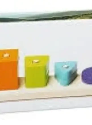 ABACO DE MADERA GEOMETRICO 16 UDS CUBIKA