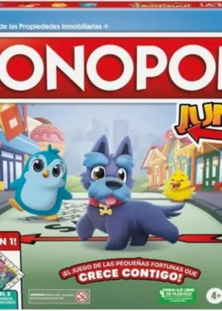 MONOPOLY JUNIOR 2 JUEGOS EN 1