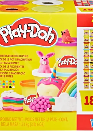 PACK 18 BOTES PLAY-DOH SURTIDOS